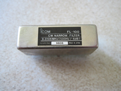 Filtro icom 100 500 - icom, hz/-6db