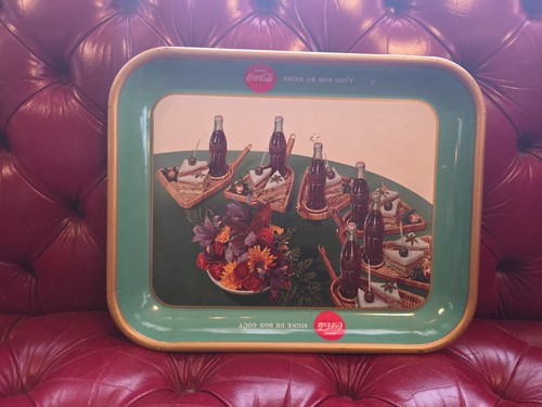 Vassoio coca cola - coca, francese