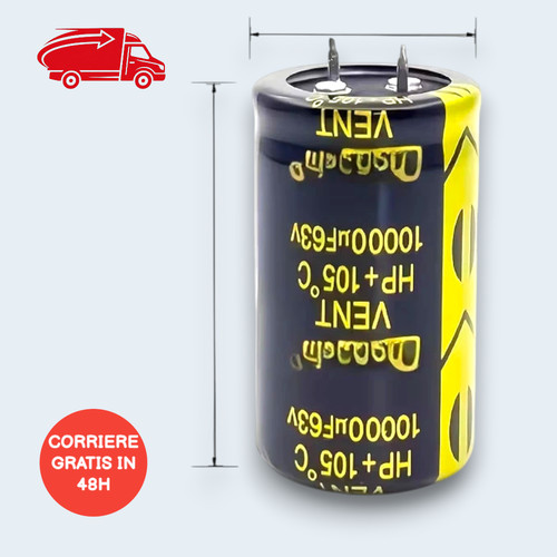 Condensatore elettrolitico - condensatore,