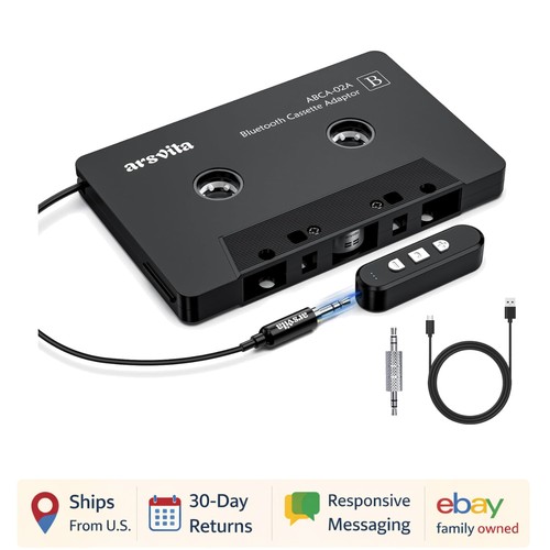 Car audio cassette aux - audio,
