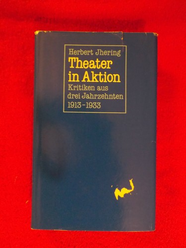 Herbert jhering theater in - herbert,