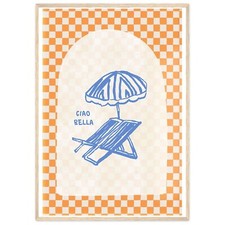 Ciao Bella Print Italy Poster