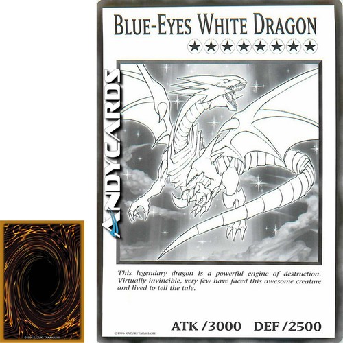 Blue eyes white - blue-eyes, dragon