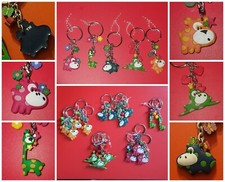 Lotto 4 PORTACHIAVI?ANIMALI?CARTONI?ZOO zaino?PENDENTE borsa BAMBINI gioco