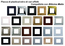 PLACCHE PLASTICA/VETRO