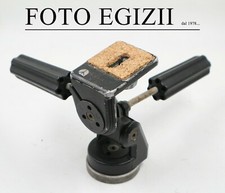 MANFROTTO TESTA 141 per FOTOGRAFIA USATO MOLTO ROBUSTO Made in Italy