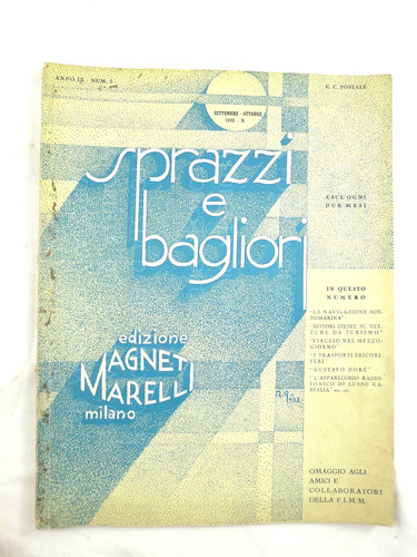 Vecchia rivista sottomarino - vecchia,