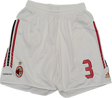 pantaloncini calcio Adidas AC Milan Match Worn shorts 2004-05 FORMOTION Maldini