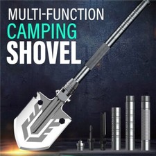 Pala da Campeggio Pieghevole Multifunzione Scavo Esterno Viaggio Strumento Militare