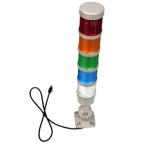 Stack usb led andon - 5-stack,