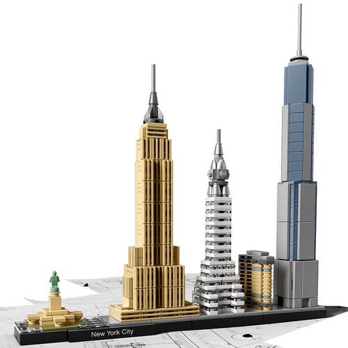 Lego architecture new york - new,