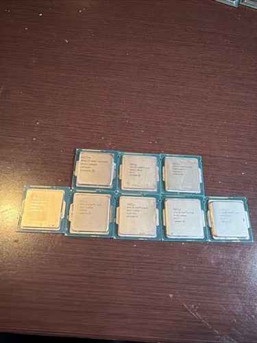 Lotto processori intel core - 8,
