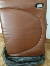 sedili posteriori in pelle marrone per 500 Abarth 