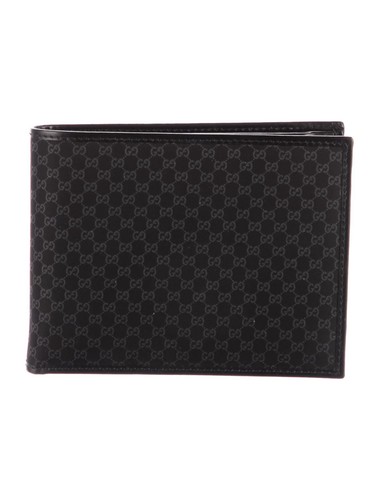 Portafoglio gucci nero micro - gucci,