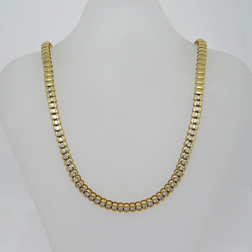 Collana catena tennis con - da,