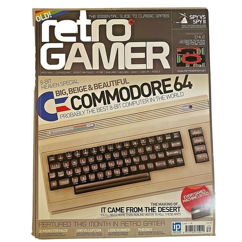 Retro gamer 30 rivista - retro, n.