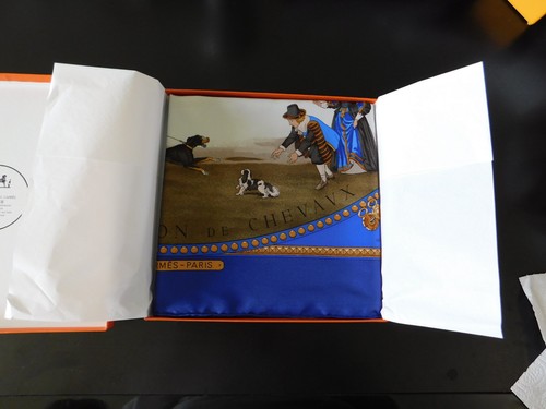 Carré hermès foulard soie - en,