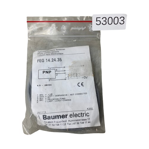Baumer electric feg 35 - baumer,