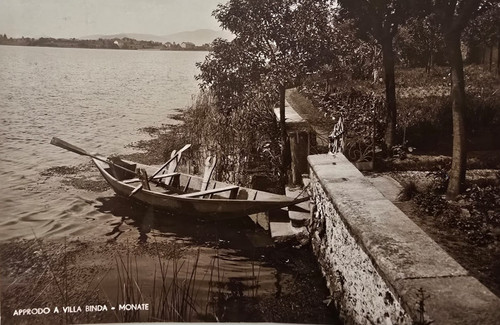 Cartolina 1935 monate varese - monate,