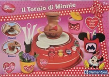  Il Tornio di Minnie Gioco Creatività Disney Bricolage Clementoni Bimba Minnie