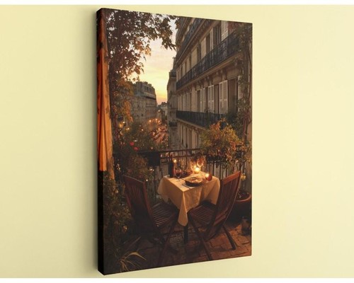 Stampa tela balcone - su,