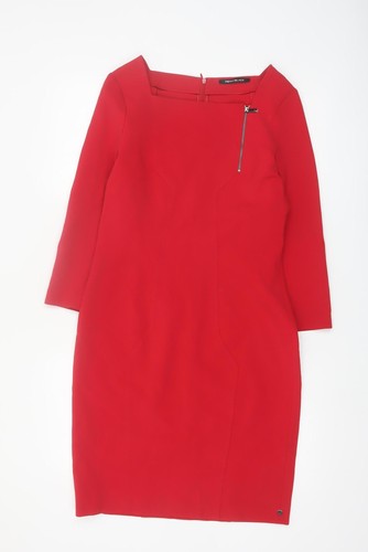 Abito tubino donna rosso