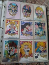 SAILOR MOON trading stickers