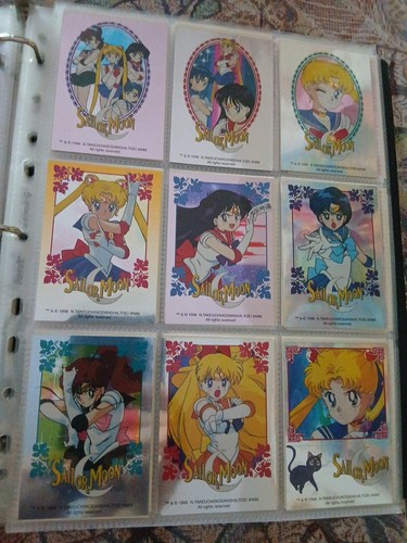 Sailor moon trading stickers - trading,