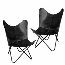2 Sedie Farfalla Vintage In