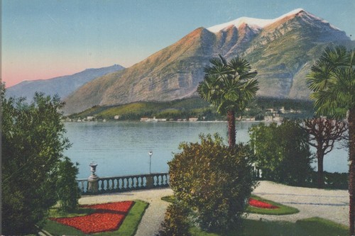 Cartolina bellagio como - cartolina,