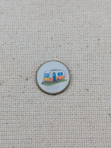 Distintivo caravan vintage