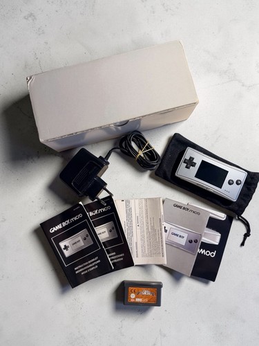 Nintendo game boy - micro, silver