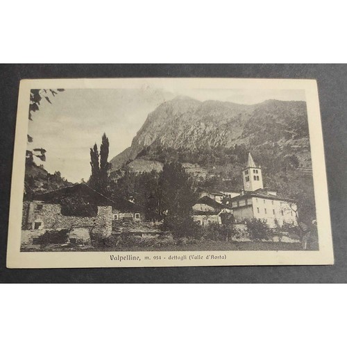 Cartolina valpelline valle - valpelline, (valle