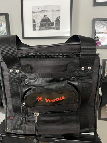 Vestax records bag - records,