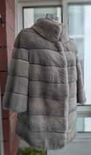 Pelliccia di visone originale NERZ НОРКА da piastre trasversali ./384/