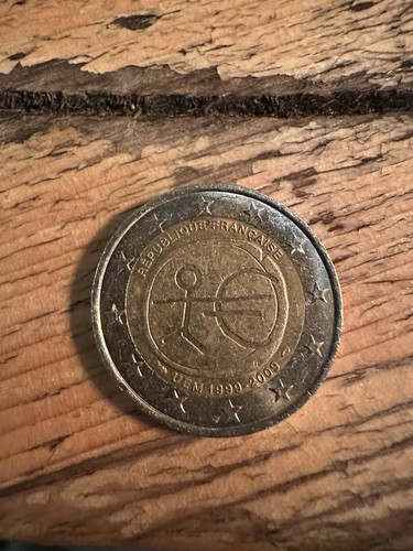 Moneta due euro - 2, francese