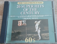 20 SUPER HITS OF THE CENTURY - 60's - Original Artists - CD-Album / MCR 1989