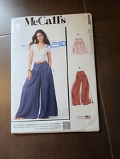 McCalls 8292 Pants Shorts Wide