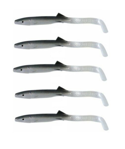 Anguille 7cm nero anguilline - 7cm,