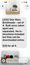 lego star wars brickheadz set