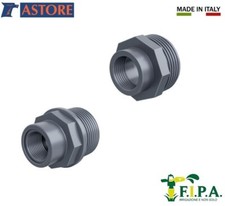 Riduzione M/F in PVC filettata da 4" x 3" maschio-femmina