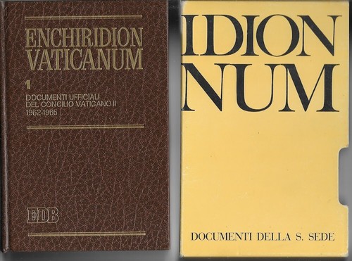 Enchiridion vaticanum - enchiridion,