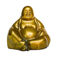 Scultura Buddha in Ottone