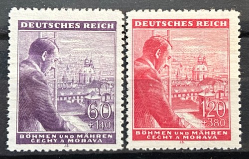 1942 francobolli germania occ - francobolli,