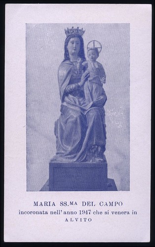 Santino holy card - card, del