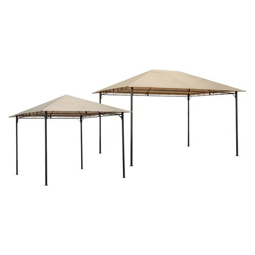 Gazebo giardino 3x4 in - gazebo,