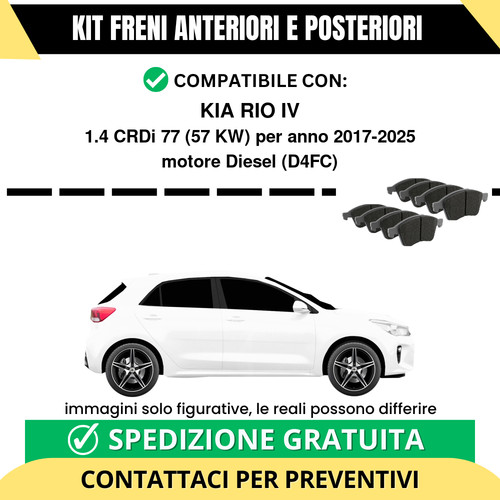 Pastiglie freno ant - pastiglie, +