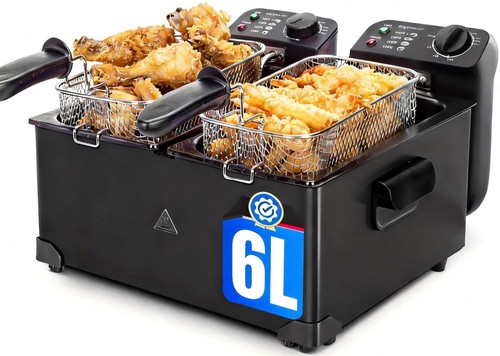 Aigostar friggitrice doppia - aigostar,
