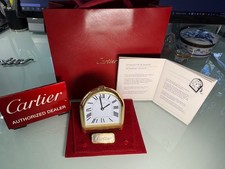 *** Cartier A= Sveglia romana - con custodia rossa / sveglia revisionata testata ***