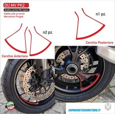 Adesivi cerchi replica RS